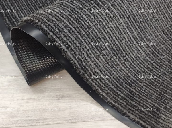 Грязезащитный коврик комфорт серый 60x120 см